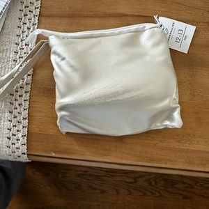 Never worn, flat slippers for reception!